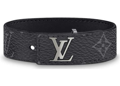 lv braclet black|louis vuitton bracelet black.